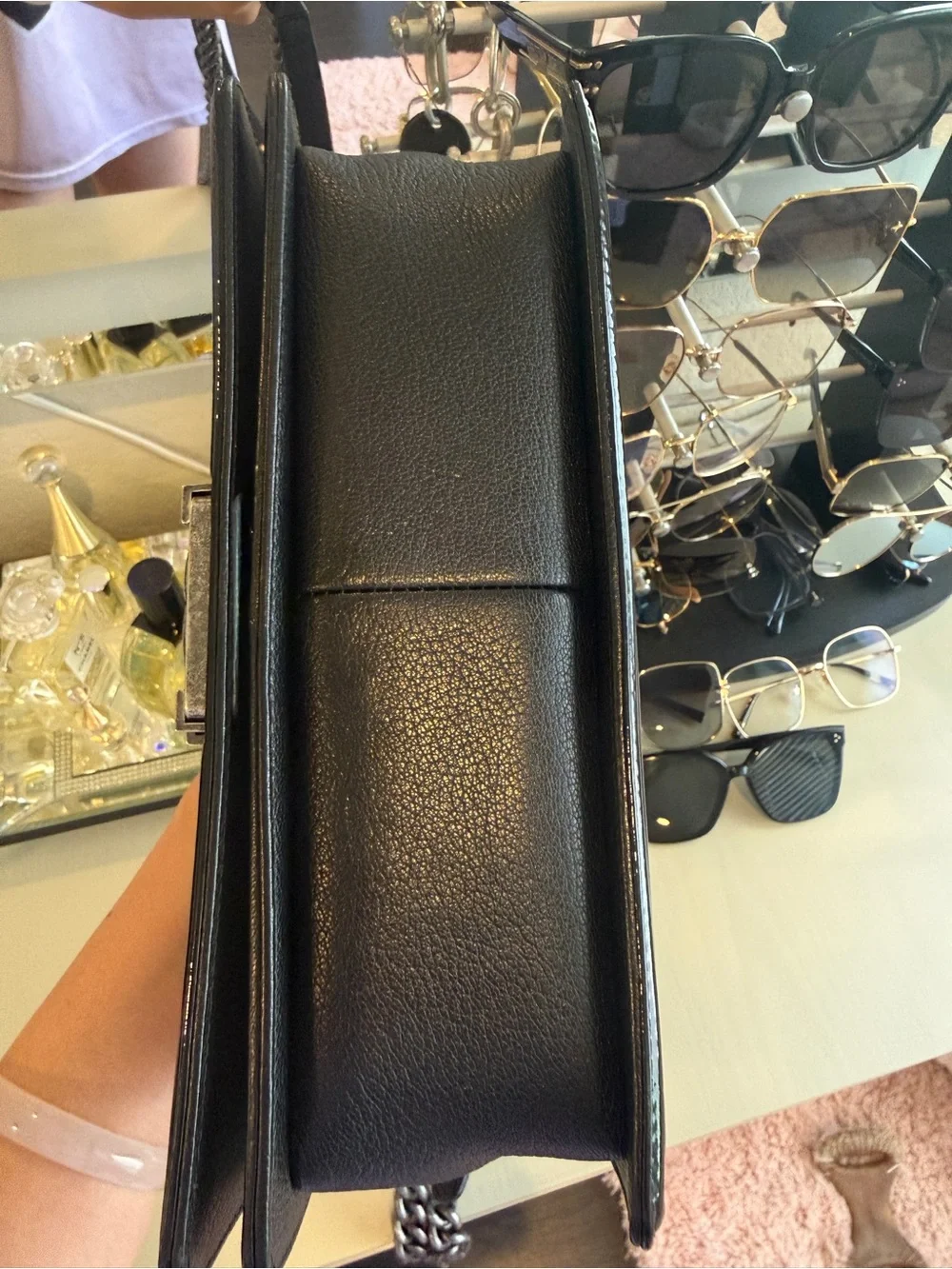Chanel Old Medium goatskin boy